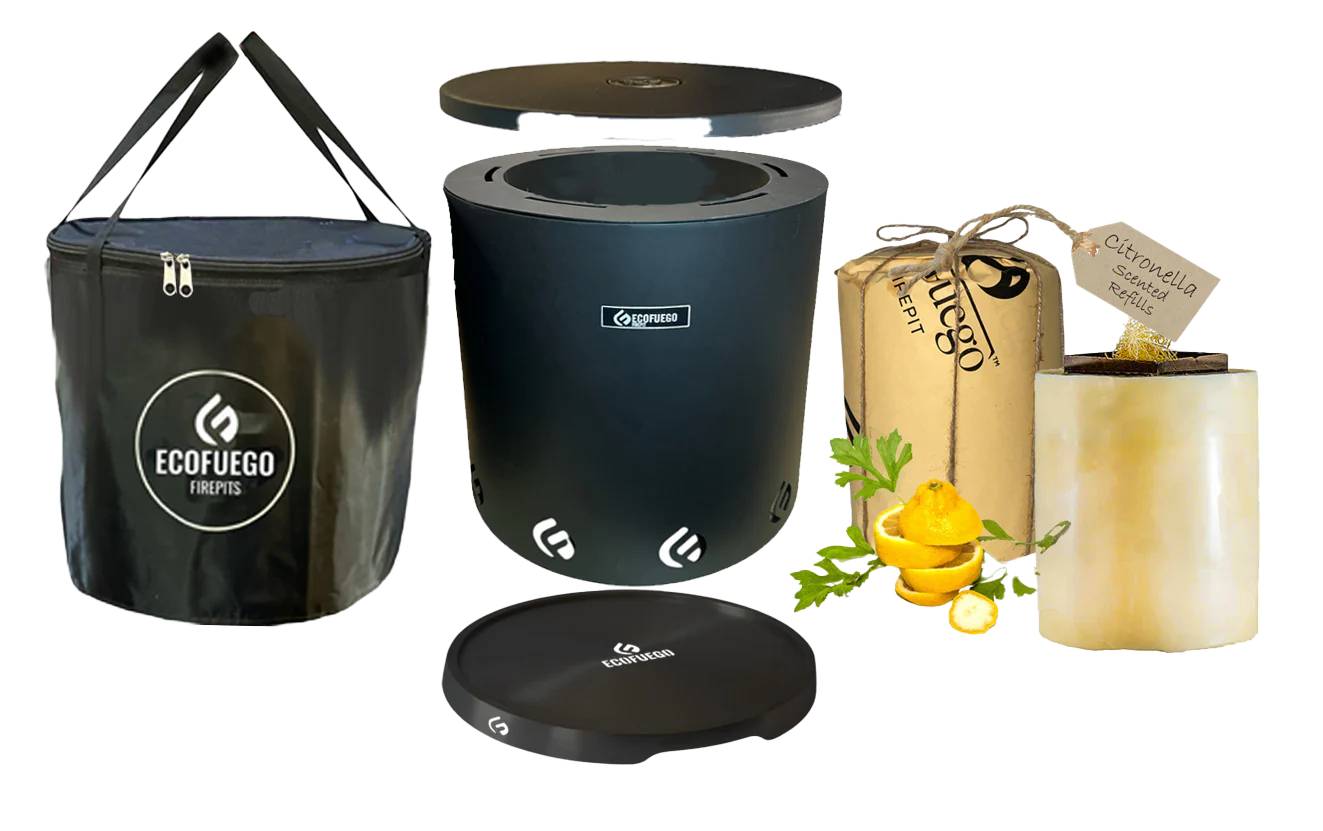 Pachet complet El Campo ⌀27 cm – Negru Mat