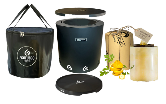 Pachet complet El Campo ⌀27 cm – Negru Mat